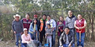 Omar Muñoz se une a las faenas de limpieza del mandatario Alejandro Armenta