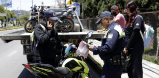Puebla asegura 21 motocicletas que prestaban servicio de transporte sin autorización