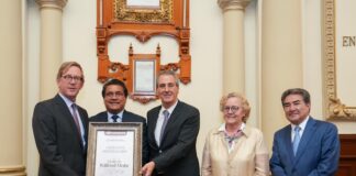 Reconoce Pepe Chedraui al embajador de Países Bajos como visitante distinguido