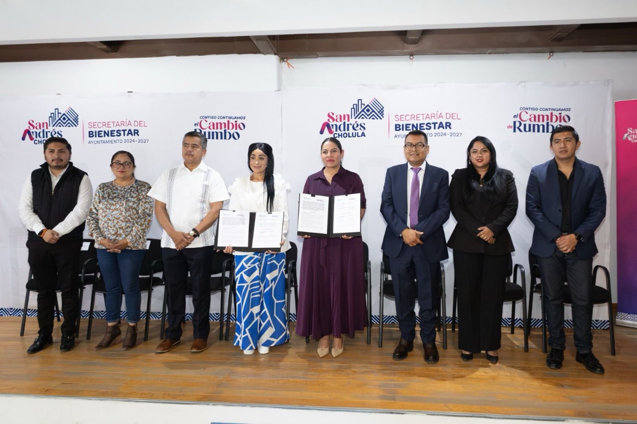 CDH Puebla y Ayuntamiento de San Andrés Cholula firman convenio para ...