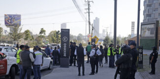 Operativo en Lomas de Angelópolis contra transporte pirata