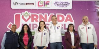 Inauguran MariElise Budib y Pepe Chedraui Jornada Integral en Amalucan a favor de las mujeres