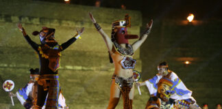Entre danza, música y poesía el 35 Ritual a Quetzalcóatl en Cholula