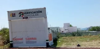 Cierre de verificentro en Izúcar afecta a automovilistas