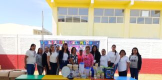 Tere Alfaro continúa dignificando los comedores escolares de Cuautlancingo