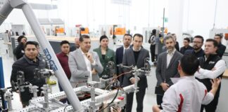 Olinia se queda en Puebla, inició la construcción del Centro de Diseño