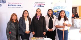 Promueve Lupita Cuautle el fortalecimiento de escuelas públicas en San Andrés Cholula