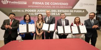 Gobierno de la Ciudad y Poder Judicial firman convenio en favor del fortalecimiento institucional