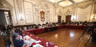 Gasto público en Puebla prioriza seguridad, movilidad y servicios durante abril