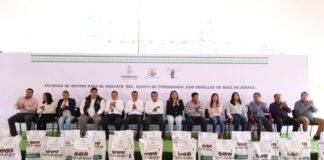 Impulsa Armando Aguirre justicia social para las y los campesinos de Coronango