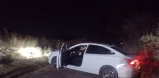 Elementos de la Dirección de Seguridad Vial de Cuautlancingo recuperan vehículo robado a conductor de la plataforma Didi