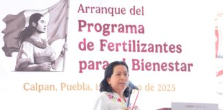 Arranca en Calpan Programa de Fertilizantes para el Bienestar