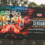 Grupo Firme en el estadio Hermanos Serdán