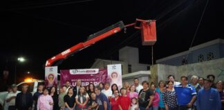 Entrega Pepe Chedraui 142 luminarias modernizadas en Lomas del Sur