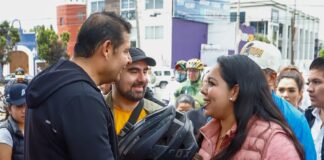 Tonantzin Fernández participa con el gobernador Alejandro Armenta y alcaldes en el 10° aniversario de la Vía Recreativa