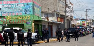 El Ayuntamiento de Puebla, refuerza operativos contra el robo de autopartes en la 46 Poniente