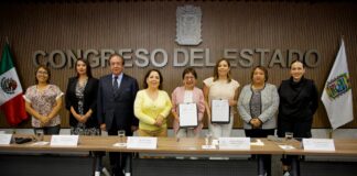 Firman Congreso del Estado y BUAP convenio de colaboración