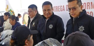 Gobierno de Coronango refuerza seguridad, entrega uniformes a policías con una inversión de 2 mdp
