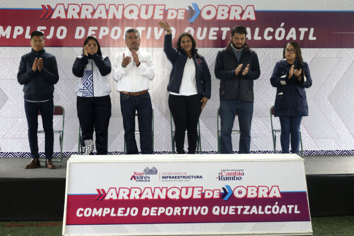 SAN ANDRÉS CHOLULA . REMODELACIÓ DEPORTIVO QUETZALCÓATL