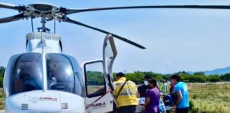 Gobierno de Puebla realiza traslado aéreo desde Oaxaca para salvar vida de joven en estado crítico