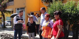 Supervisa Gobierno de la Ciudad avances de la campaña Bacheando Puebla en juntas auxiliares