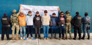 En operativo interinstitucional, fueron detenidos seis hombres relacionados con robo de hidrocarburos