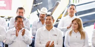 Gobierno de Armenta impulsa seguridad y bienestar con rehabilitación de laterales en Recta a Cholula