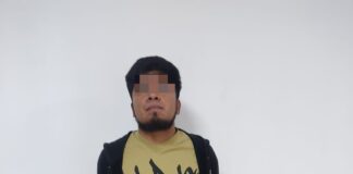 Elementos de la SSCyPC de Cuautlancingo detienen a presunto narcomenudista