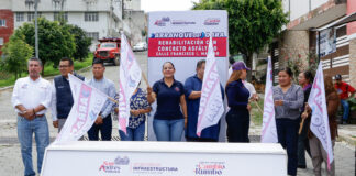 8 obras en marcha: Lupita Cuautle impulsa el desarrollo en San Andrés Cholula