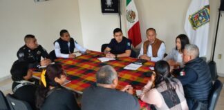 Refuerzan vigilancia en zonas limítrofes de Santa Bárbara Almoloya a través de Mesa de Seguridad