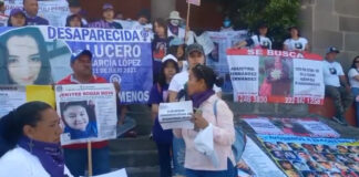Claman en Puebla por frenar la Desaparición Forzada y resolver miles de casos