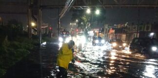 Agua de Puebla y Ayuntamiento atienden 13 puntos críticos tras fuerte lluvia en la capital