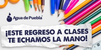 En este regreso a clases, Agua de Puebla te ayuda a “borrar” tu deuda hasta con el 50% de ahorro