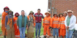 Encabeza Omar Muñoz faena comunitaria en Sanctorum