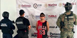 En operativo coordinado, fue detenido “El Borrego”, objetivo prioritario de la Mixteca Poblana