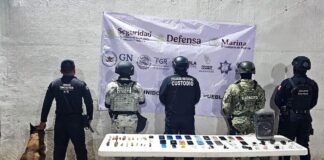 Realizan SSP, Ejército y Guardia Nacional operativo en el penal de Tecamachalco