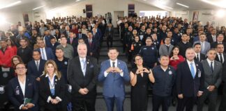 Organismos internacionales colaboran en entrenamiento de cuerpos de Seguridad; Puebla a la vanguardia