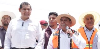 Más de 4 mil calles pavimentadas en Puebla capital, al cierre de 2025: Armenta