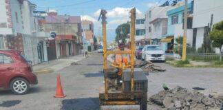 Campaña Capitalina Bacheando Puebla: avanza en atención de bulevares y avenidas primarias