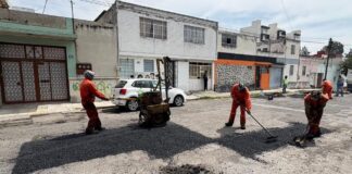 Campaña Capitalina Bacheando Puebla: prioriza atención en accesos a la ciudad