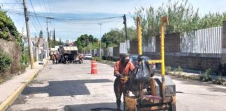 Campaña Capitalina Bacheando Puebla: compromiso con la salud y la movilidad segura