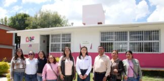 Inaugura MariElise Budib desayunador en la Secundaria Técnica No. 112 para fortalecer la nutrición infantil