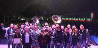 La vibra de Carnaval llega a la 75 Feria de Cholula con banda La Misteriosa