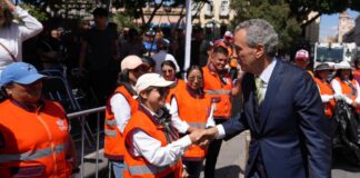 Refuerza OOSL acciones de limpieza tras el desfile y celebraciones patrias en la capital