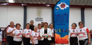 Tere Alfaro premia a ganadores del “Torneo de Cachibol Cuautlancingo 2025”