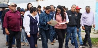Tonantzin Fernández continúa mejorando la imagen urbana de San Pedro Cholula