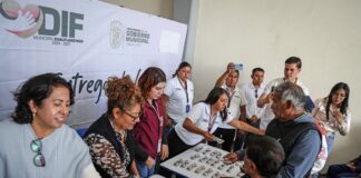 Tere Alfaro contribuye a la salud visual de personas en situación vulnerable