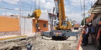 Avanza Gobierno de la Ciudad con la construcción del Colector Pluvial en la colonia Vista Hermosa Álamos