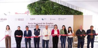 Feria Nacional de Empleo brinda oportunidades laborales en San Andrés Cholula