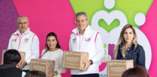 Entrega Pepe Chedraui a través del SMDIF más de mil despensas en La Guadalupana